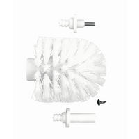 ERSATZBÜRSTENKOPF in   Kunststoff  - Weiß, Basics, Kunststoff (8cm) - Sadena