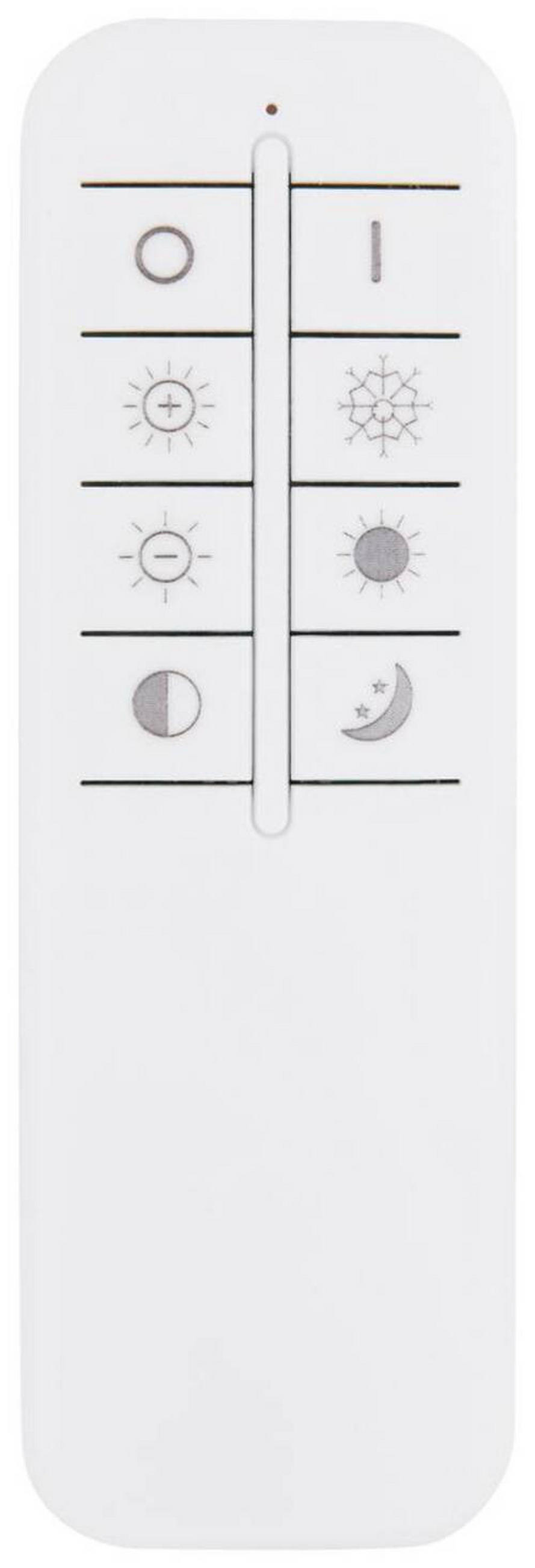 LED-HÄNGLAMPA Tabano 49,5/120 cm  - opal/svart, Design, metall/plast (49,5/120cm) - Globo