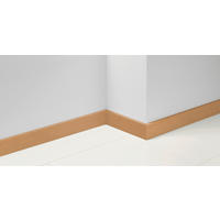 SOCKELLEISTE - Hellbraun/Buchefarben, Basics, Holzwerkstoff (220/1,65/7cm) - Parador