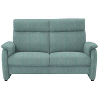 2,5-SITZER in Flachgewebe Salbeigrün  - Salbeigrün/Schwarz, KONVENTIONELL, Textil/Metall (178/107/97cm) - Pure Home Comfort