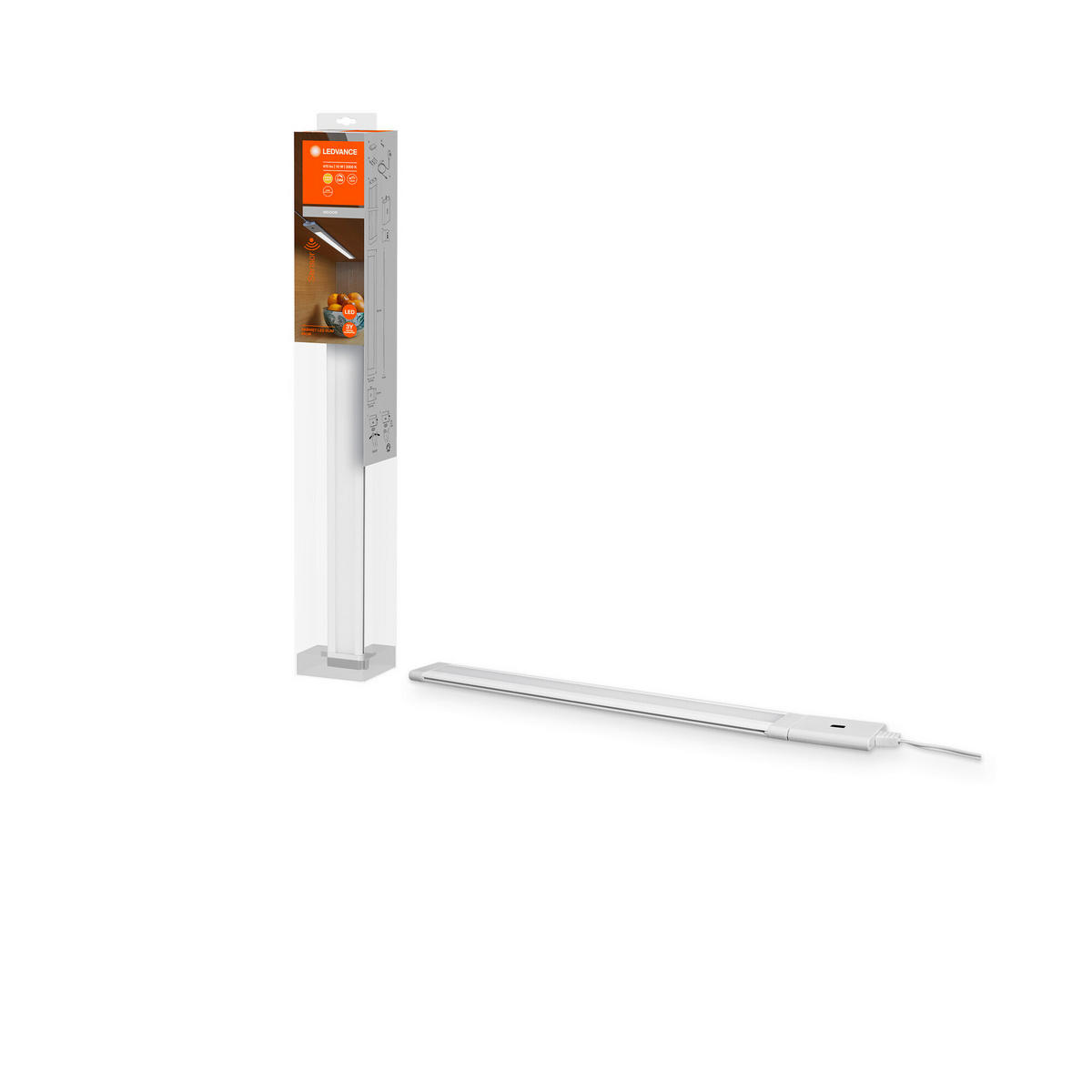 UNTERBAULEUCHTE - Weiß, Basics, Kunststoff (50/3,76/0,8cm)