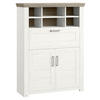 HIGHBOARD  in 104,5/142,6/42,2 cm  - Eichefarben/Weiß, Design, Holzwerkstoff/Metall (104,5/142,6/42,2cm) - SetOne by Musterring