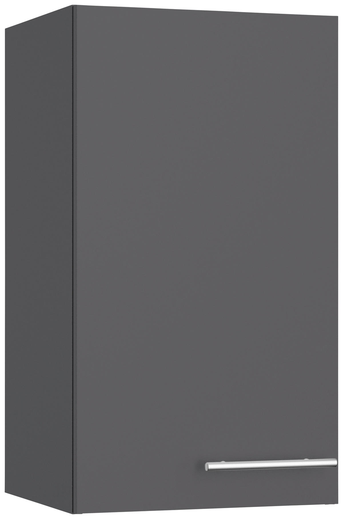 KÜCHENBLOCK 270 cm   in Anthrazit  - Edelstahlfarben/Eichefarben, Basics, Holzwerkstoff/Metall (270cm) - Optifit