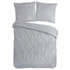 BETTWÄSCHE Elegance Mikrofaser 135/200 cm  - Hellgrau, Basics, Textil (135/200cm)