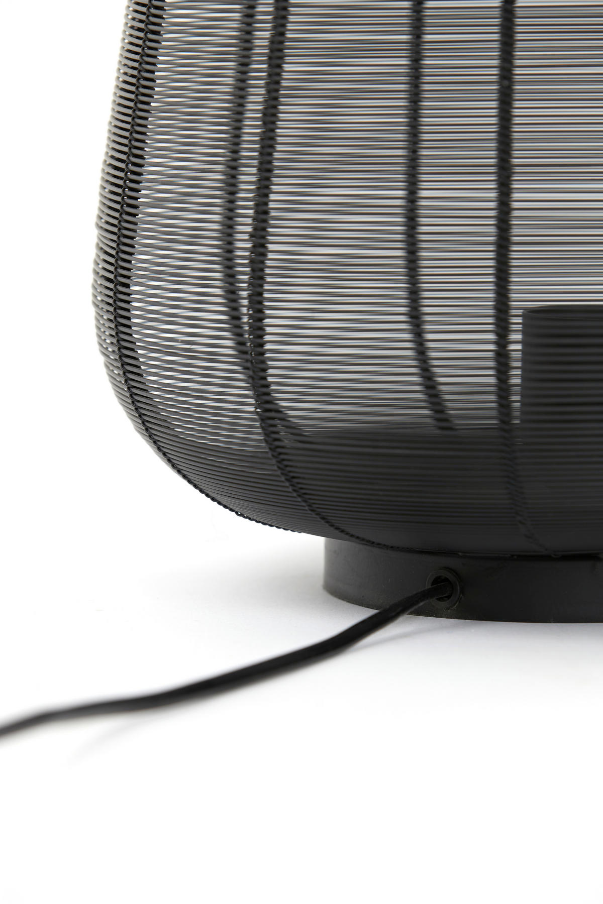 TISCHLEUCHTE Adeta 29/29/31.5 cm   - Schwarz, Design, Metall (29/29/31.5cm) - Light & Living