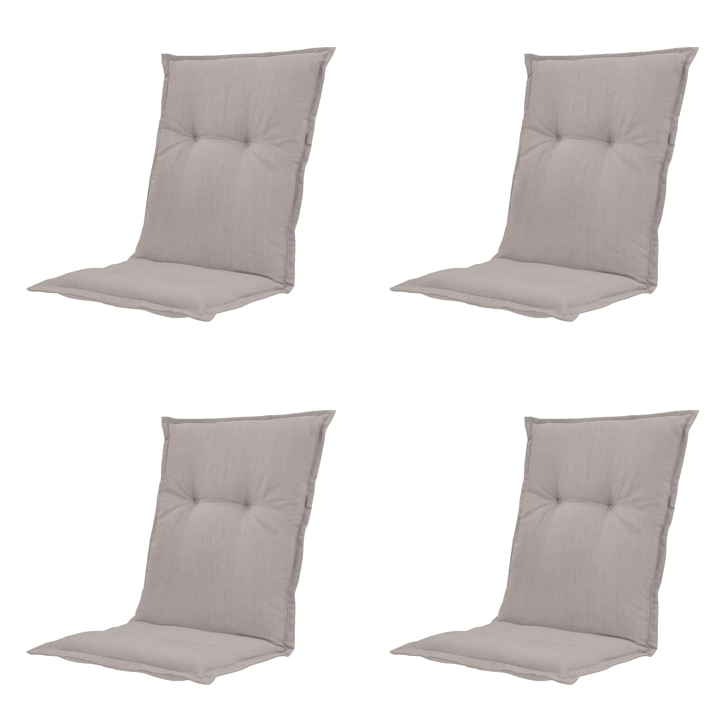 SESSELAUFLAGE in Taupe  - Taupe, MODERN, Textil (50/2/105cm) - Gardenson