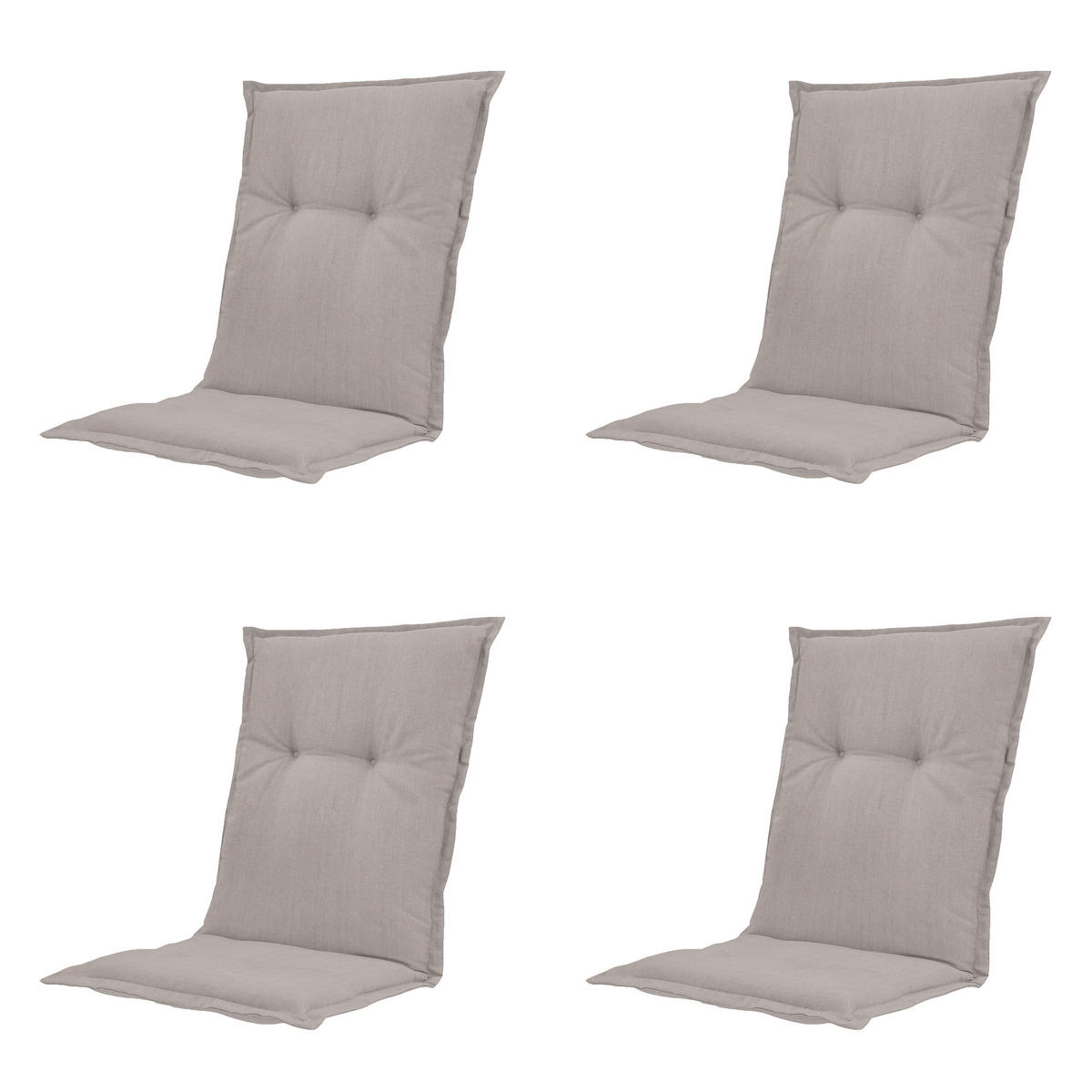 SESSELAUFLAGE in Taupe  - Taupe, MODERN, Textil (50/2/105cm) - Gardenson