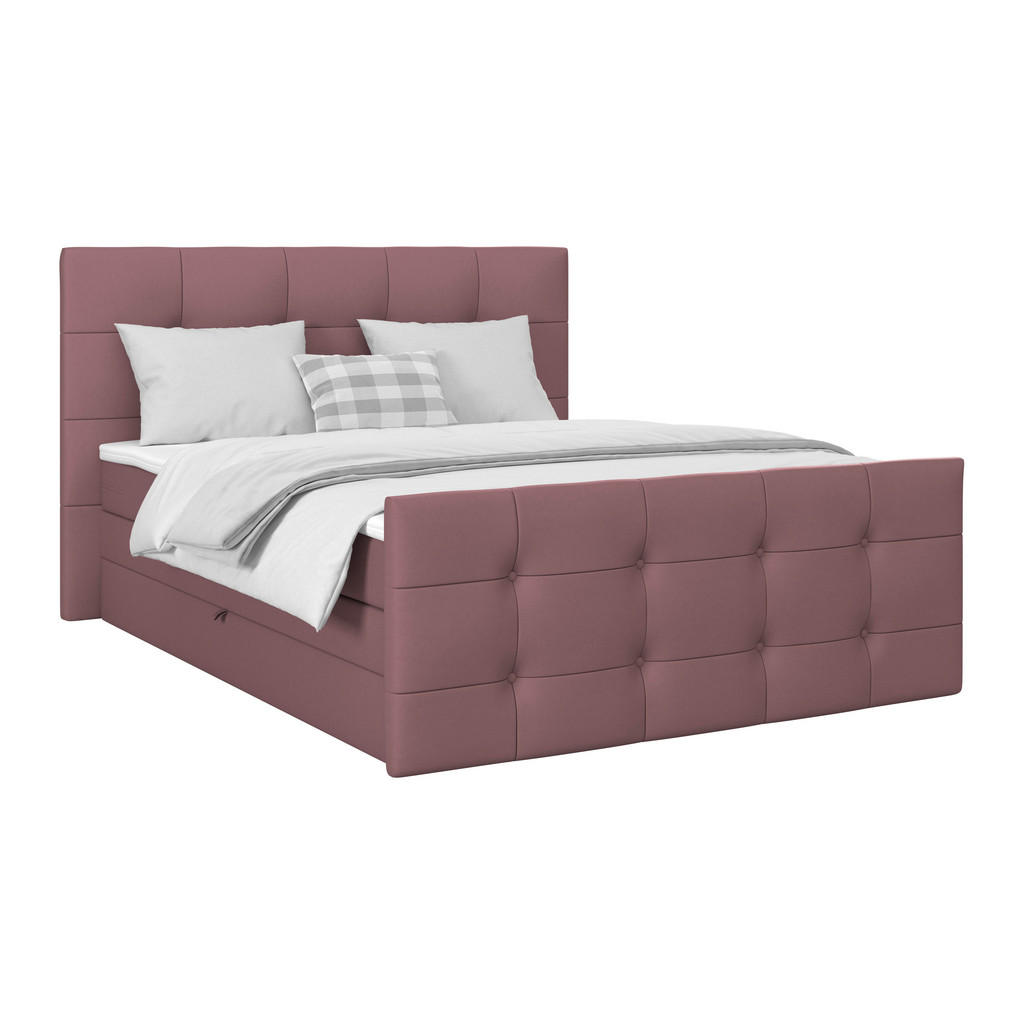 Boxspringbett mit Topper & Bettkasten 180x200 Josie