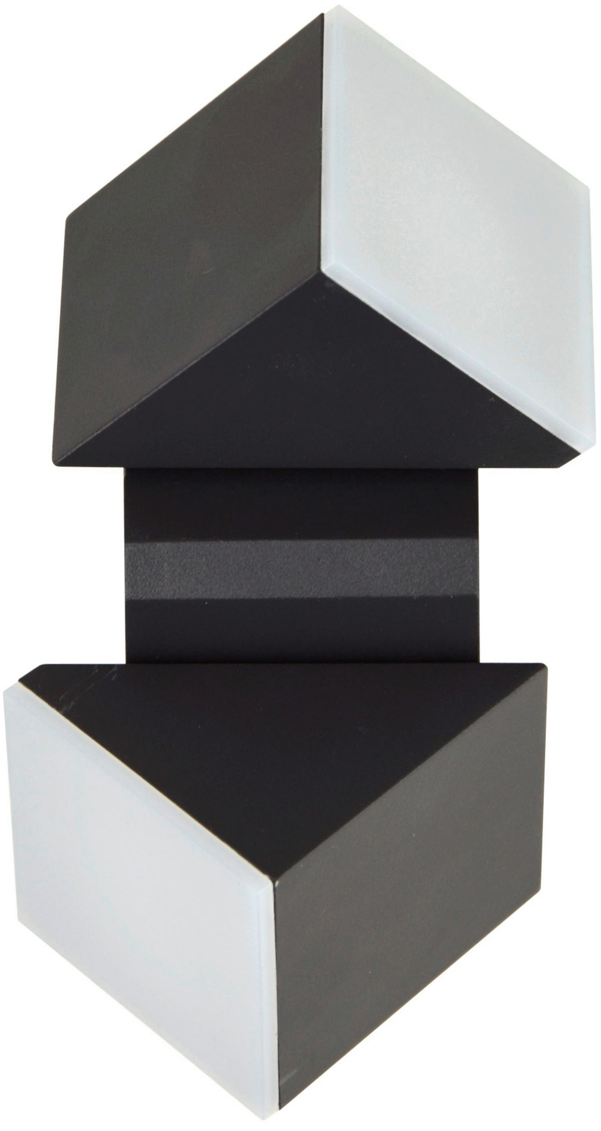 AUßENWANDLEUCHTE Lyra 6,2/15,6/8,3 cm   - Anthrazit, Design, Kunststoff/Metall (6,2/15,6/8,3cm)