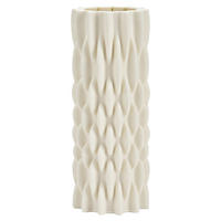 VASE  - Perlmutt, Basics, Keramik (8,0/22,0/8,0cm)