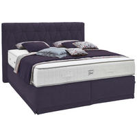 BOXSPRINGBETT 180/200 cm  in Dunkelgrau  - Dunkelgrau, KONVENTIONELL, Textil (180/200cm) - Ambiente