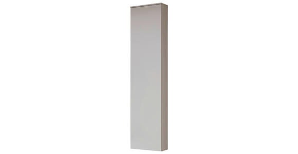 MIDISCHRANK 30/137/17 cm  - Kaschmir, KONVENTIONELL, Glas/Holzwerkstoff (30/137/17cm) - Dieter Knoll