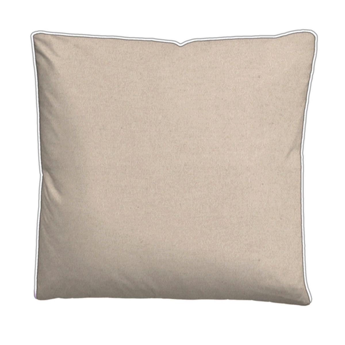 BETTWÄSCHE Flanell 155/220 cm  - Beige/Grauweiß, Basics, Textil (155/220cm) - Novel