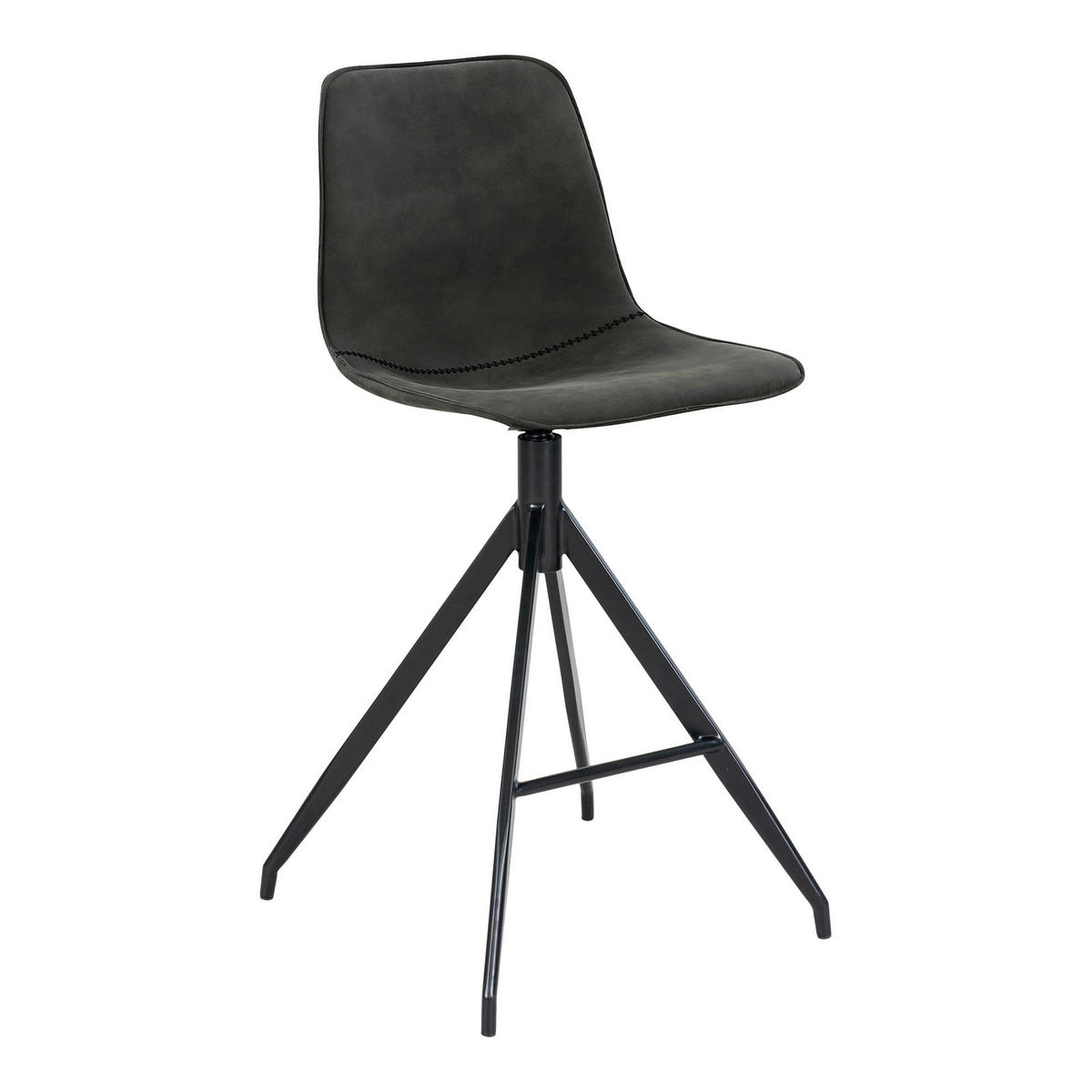 BARPALL SET i mörkgrå  - mörkgrå/svart, Modern, metall/textil (44/96/51cm) - MID.YOU