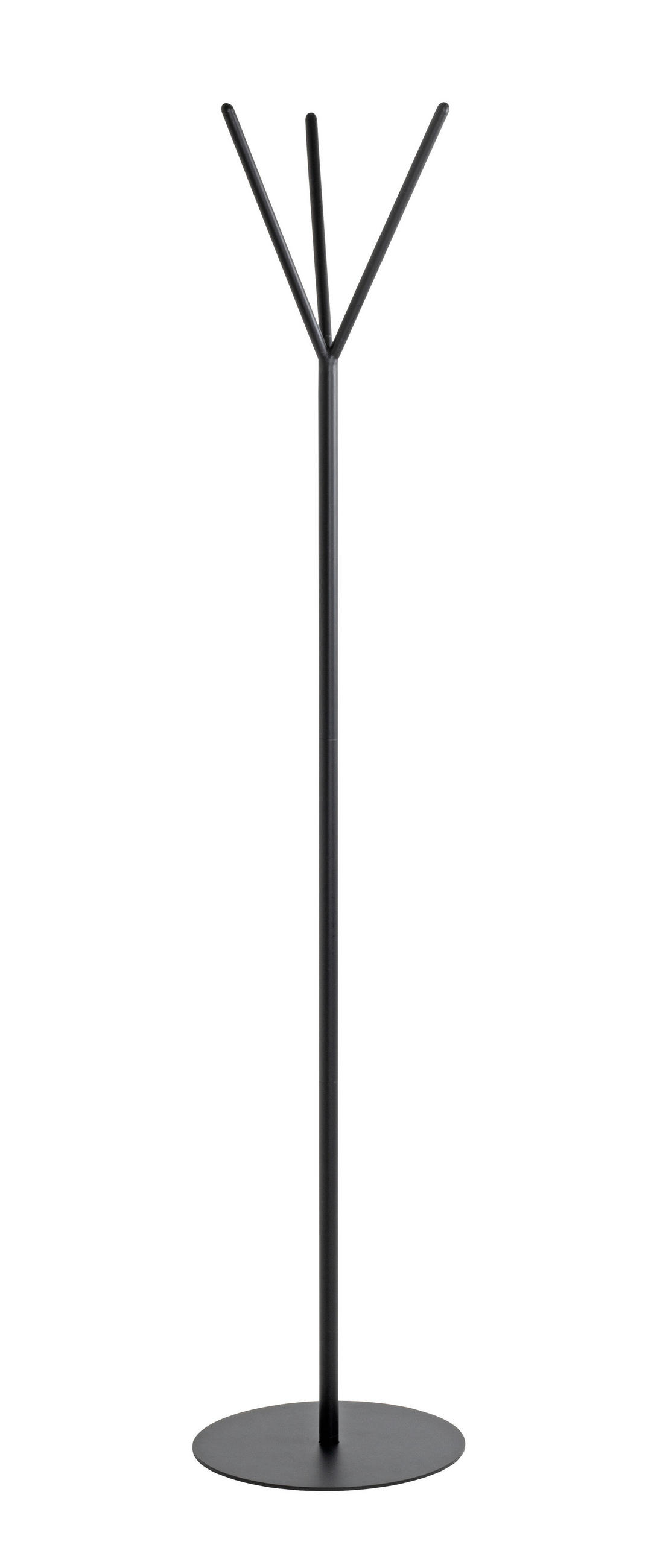 KLEIDERSTÄNDER in Schwarz 35/173/35 cm   - Schwarz, Design, Metall (35/173/35cm)