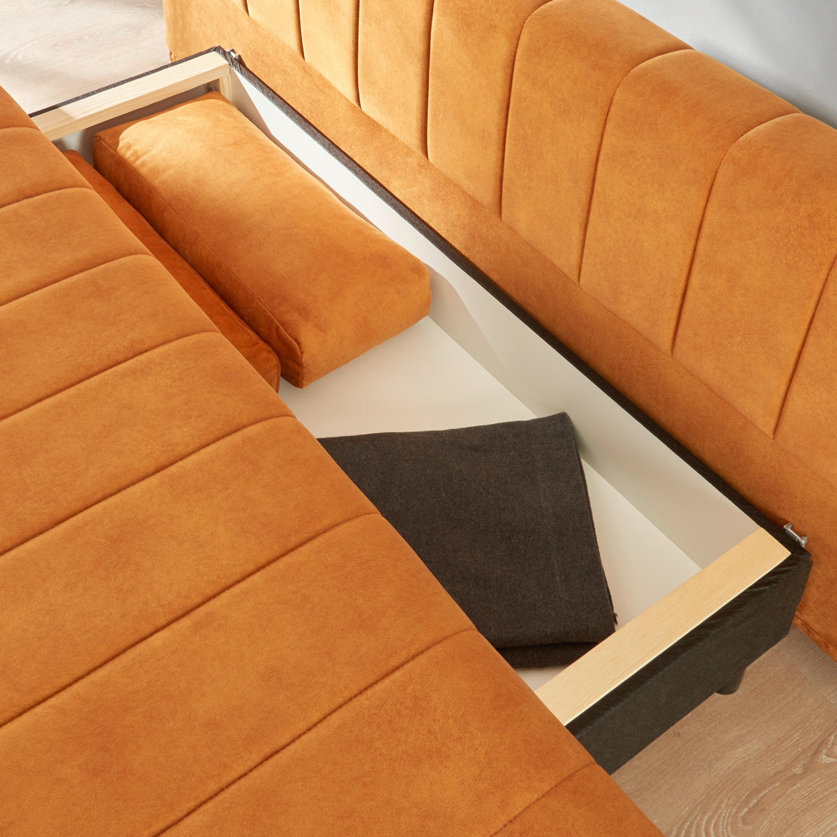 SCHLAFSOFA in Flachgewebe Dunkelbraun  - Dunkelbraun/Schwarz, Modern, Kunststoff/Textil (194/78-87/92cm) - Xora