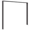 PASSEPARTOUTRAHMEN 256/220/12 cm   - Dunkelgrau, Konventionell, Holzwerkstoff (256/220/12cm) - Venda