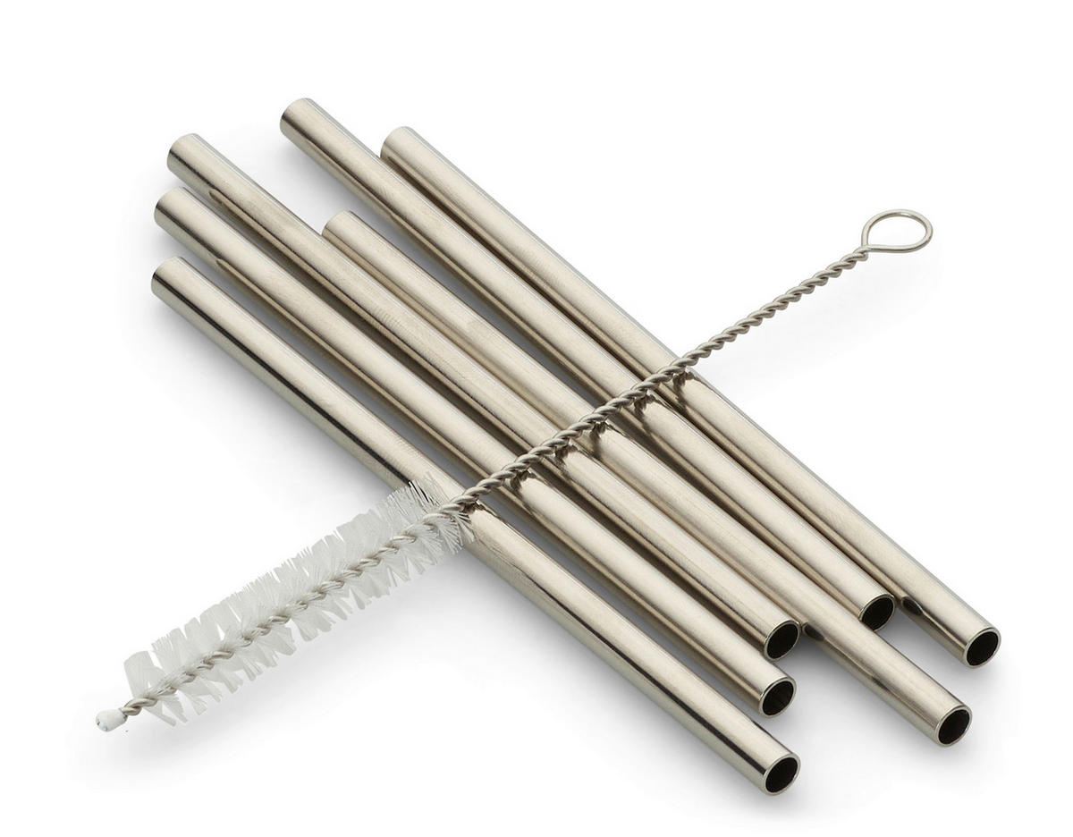 SUGRÖRSSET - stålfärgad, Basics, metall (12cm) - Echtwerk