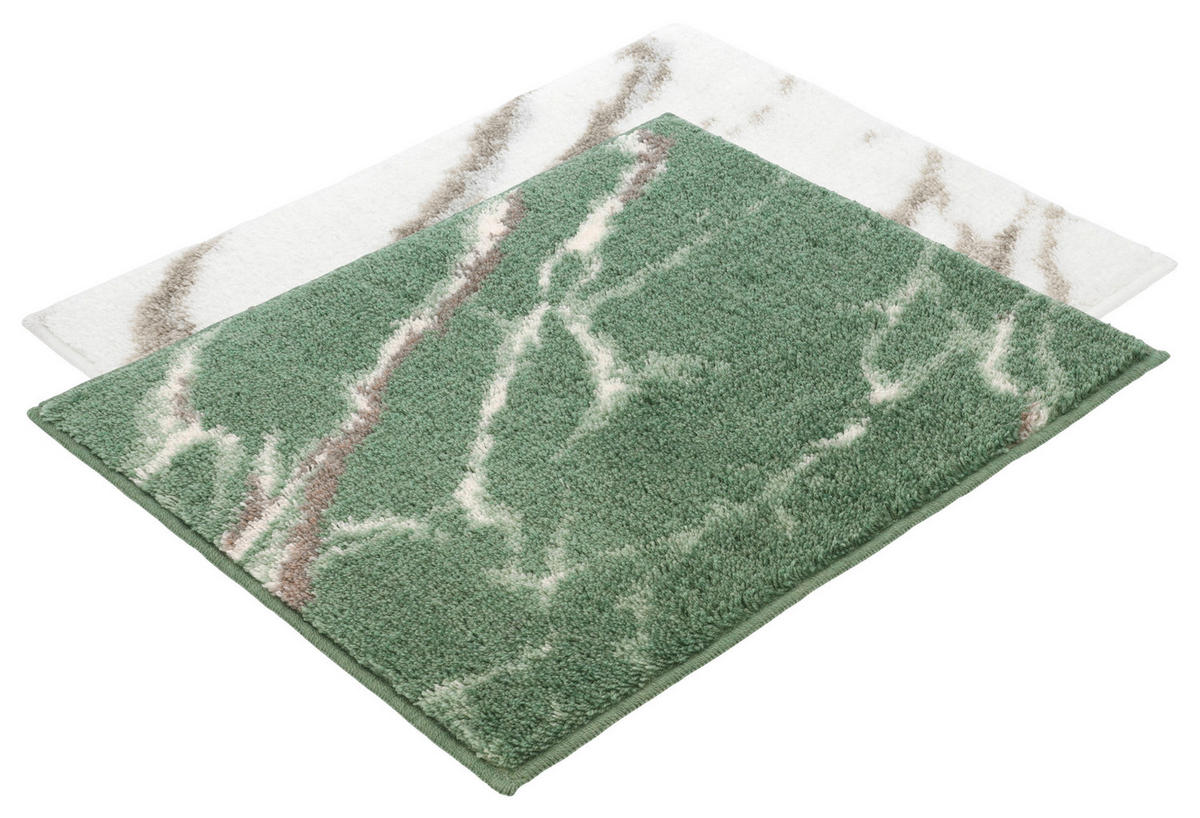 BADTEPPICH Grün 50/60 cm  - Grün, Basics, Textil (50/60cm) - Vossen
