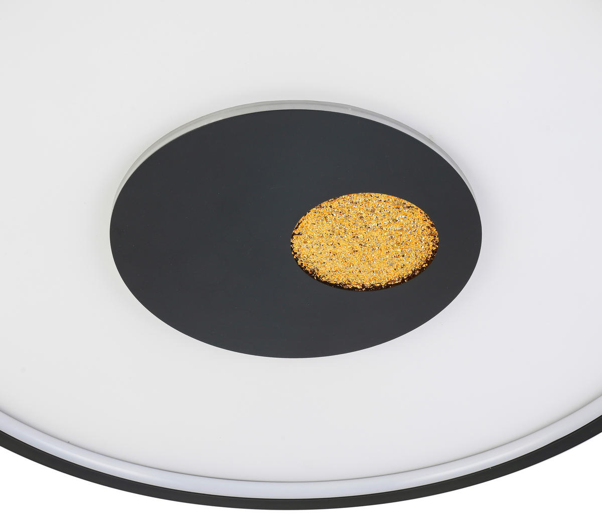 PLAFONIERĂ CU LED - alb/auriu, Design, plastic/metal (60cm) - Dieter Knoll