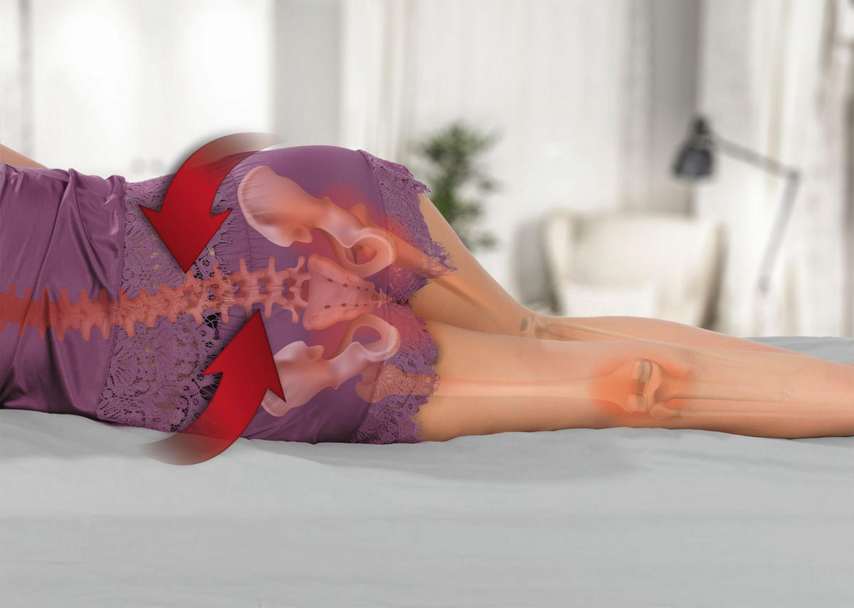 SEITENSCHLÄFER-KISSEN MAXXMEE  - Weiß, KONVENTIONELL, Textil (24/14/25cm)