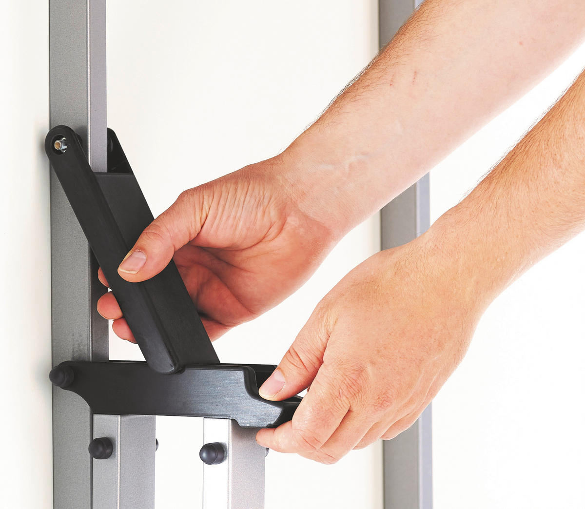 GARTENKLAPPTISCH 120/80/73 cm Metall, Holzwerkstoff rechteckig  - Grau, Basics, Holzwerkstoff/Metall (120/80/73cm) - Sieger