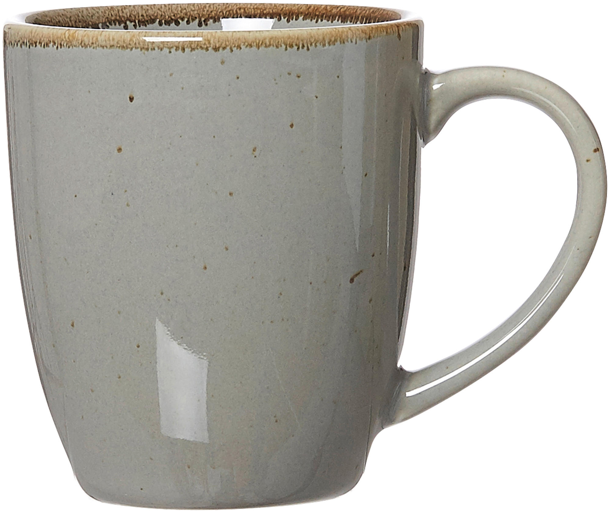 KAFFEEBECHER Taste  340 ml   - Taupe, Basics, Keramik (12/9/10cm) - Ritzenhoff Breker