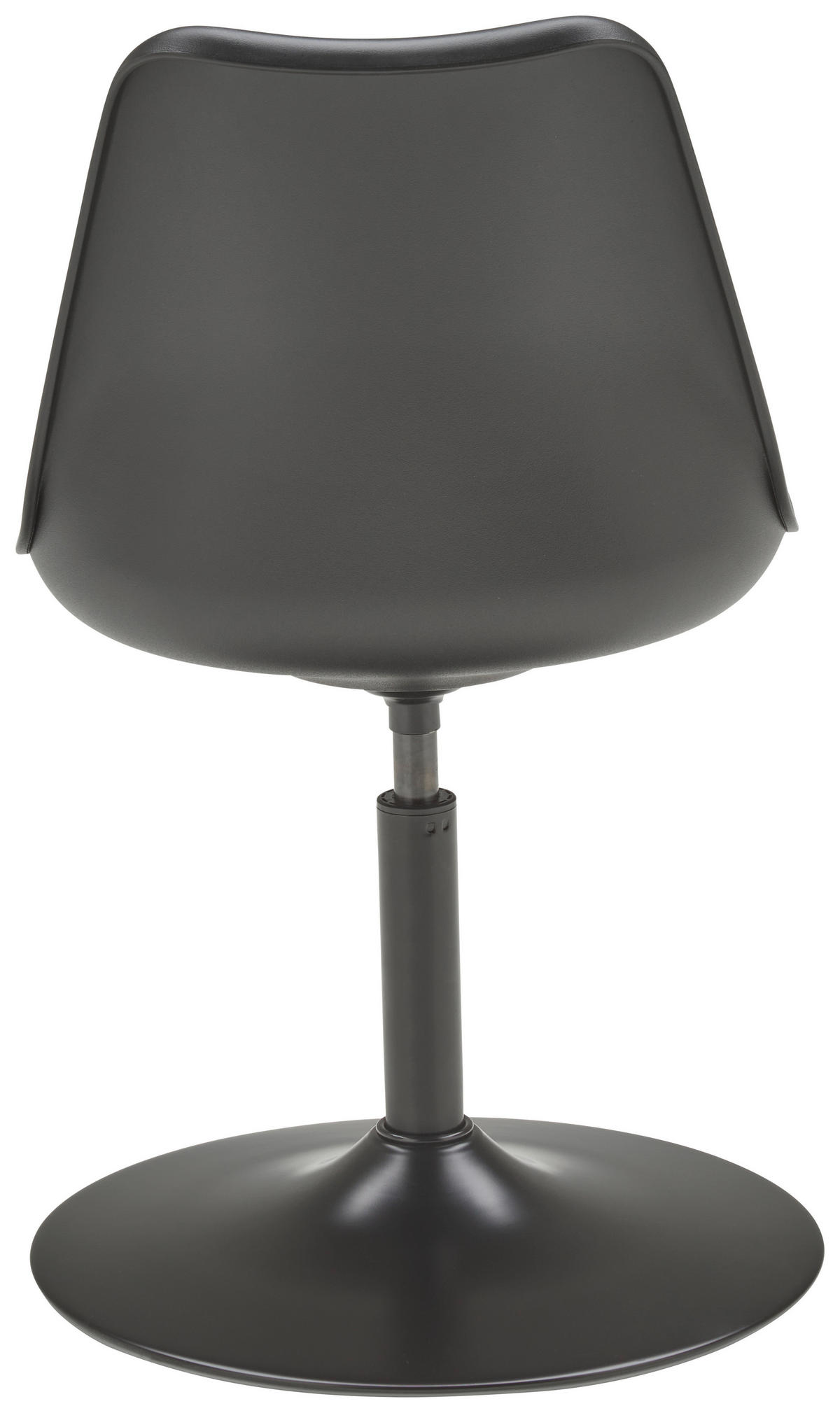STUHL Webstoff Schwarz  - Schwarz, LIFESTYLE, Kunststoff/Textil (47.5/88/52cm) - MID.YOU
