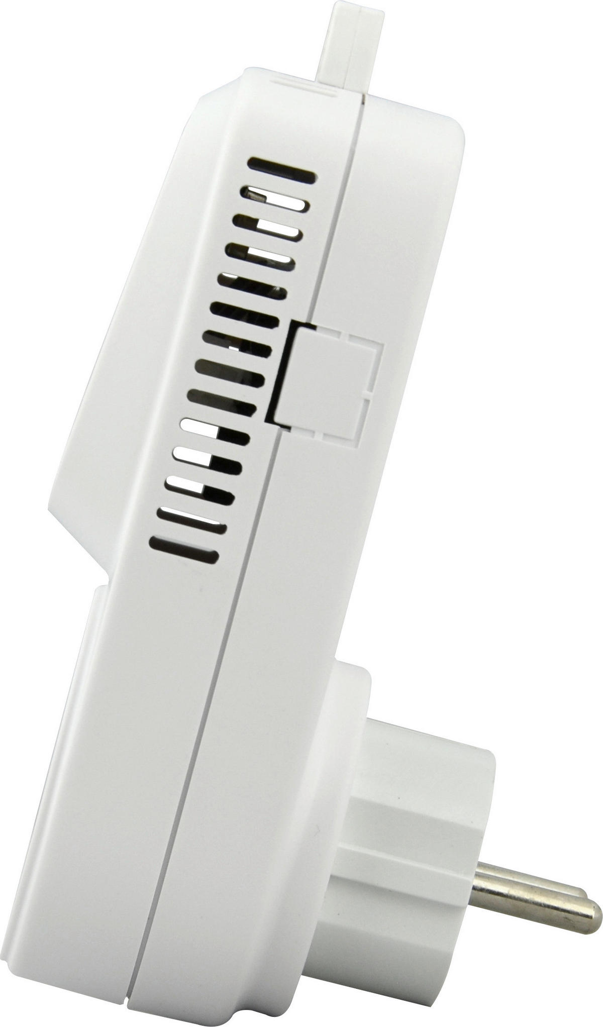 ADAPTERSTECKER - Weiß, Basics, Kunststoff (14/7/4,2cm)