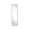 ZIDNO OGLEDALO  35/125/2 cm     - bela, Lajfstajl, staklo/drvo (35/125/2cm) - Carryhome