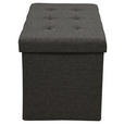 SITZBOX  - Braun, Design, Textil (76/38/38cm) - Carryhome