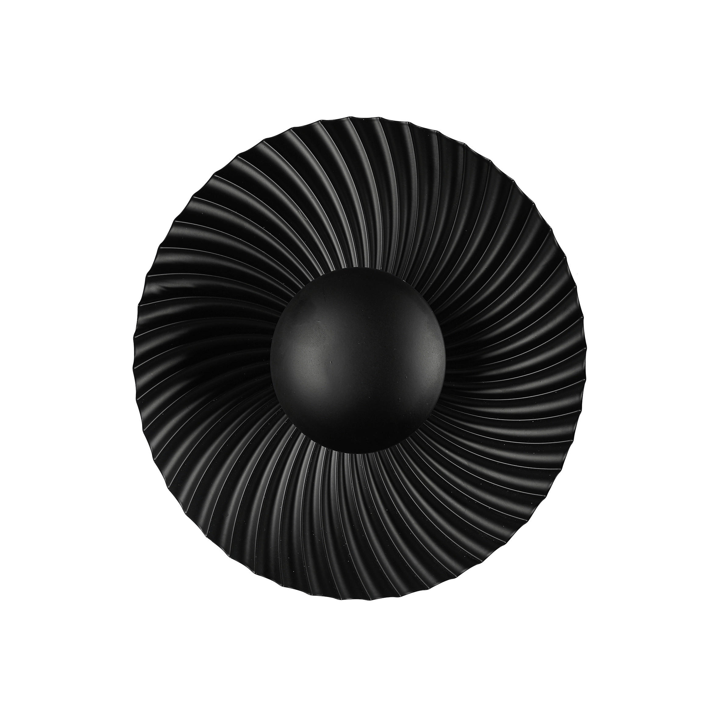 WANDLEUCHTE Sola  25/25/10.5 cm  - Schwarz, Design, Metall (25/25/10.5cm)