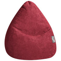 SITZSACK ca.220 l  - Weinrot, MODERN, Textil (70/110cm)