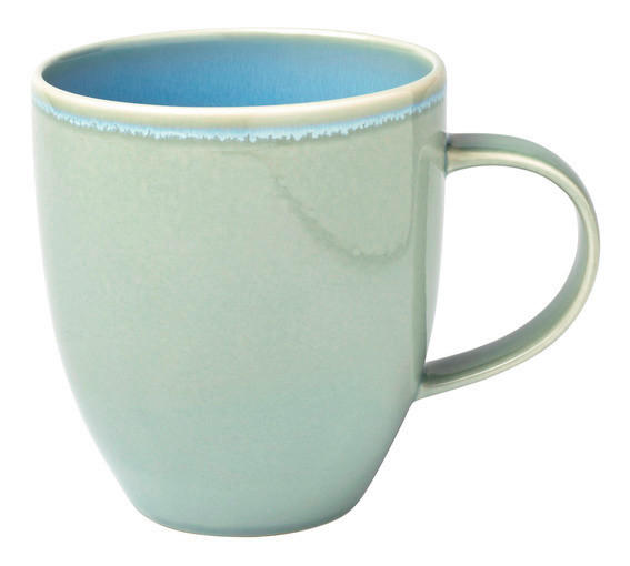 KAFFEEBECHER CRAFTED 358 ml  - Hellblau, Basics, Keramik (358ml) - Villeroy & Boch