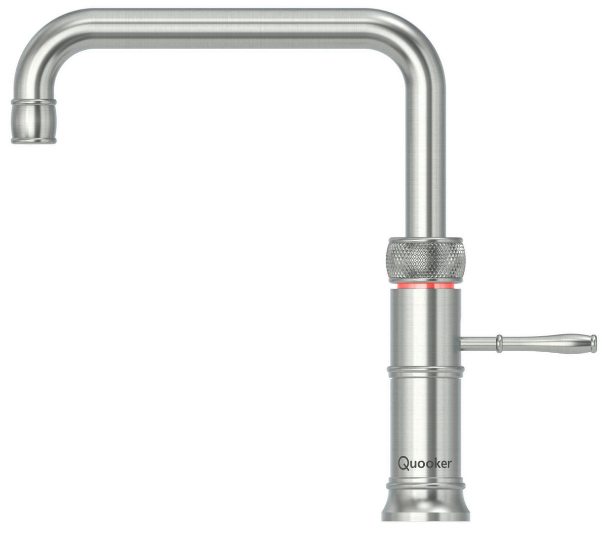 KÜCHENARMATUR - Edelstahlfarben, Basics, Metall (24,5/29,1cm) - Quooker