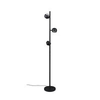 STOJACIA LED LAMPA, 25/150 cm  - priehľadné/čierna, Design, kov/plast (25/150cm) - Musterring