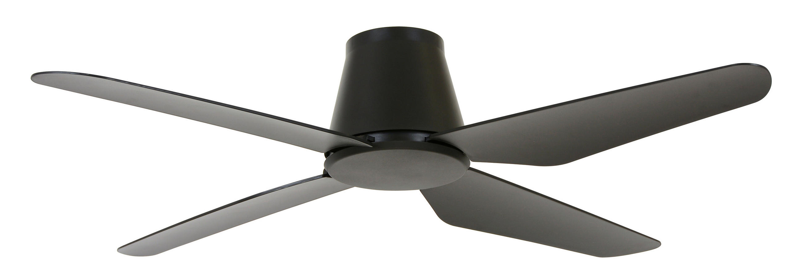 DECKENVENTILATOR Aria 122/21 cm   - Schwarz, Basics, Kunststoff (122/21cm) - P & B