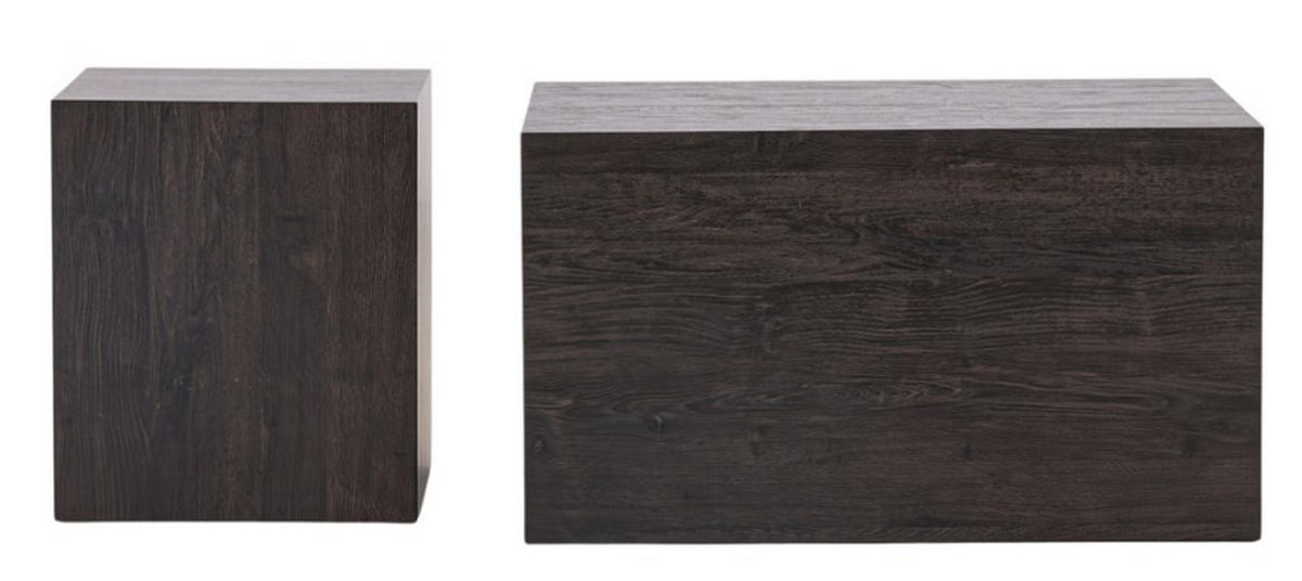 SOFFBORD SET - mocca, Design, trämaterial (45/40/40/60/40/80cm) - Niels Andersson