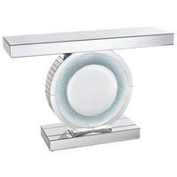 KONSOLBORD i glas, trämaterial 119,5/35,5/80 cm    - Lifestyle, trämaterial/glas (119,5/35,5/80cm) - Xora