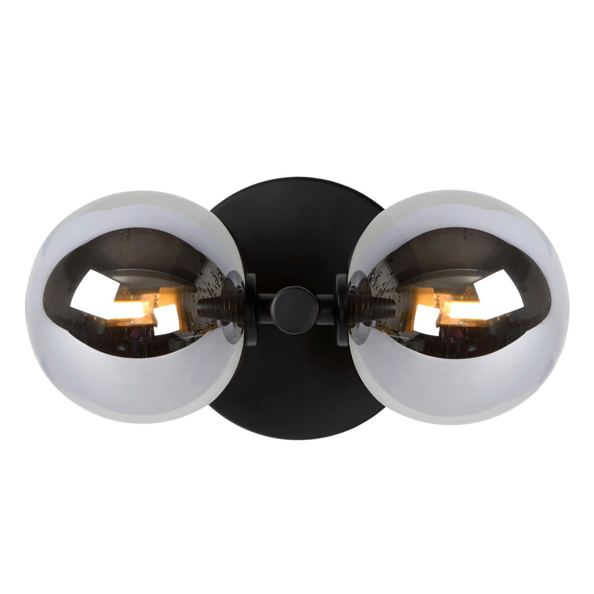 WANDLEUCHTE - Schwarz, Design, Glas (12/15/22cm) - Lucide