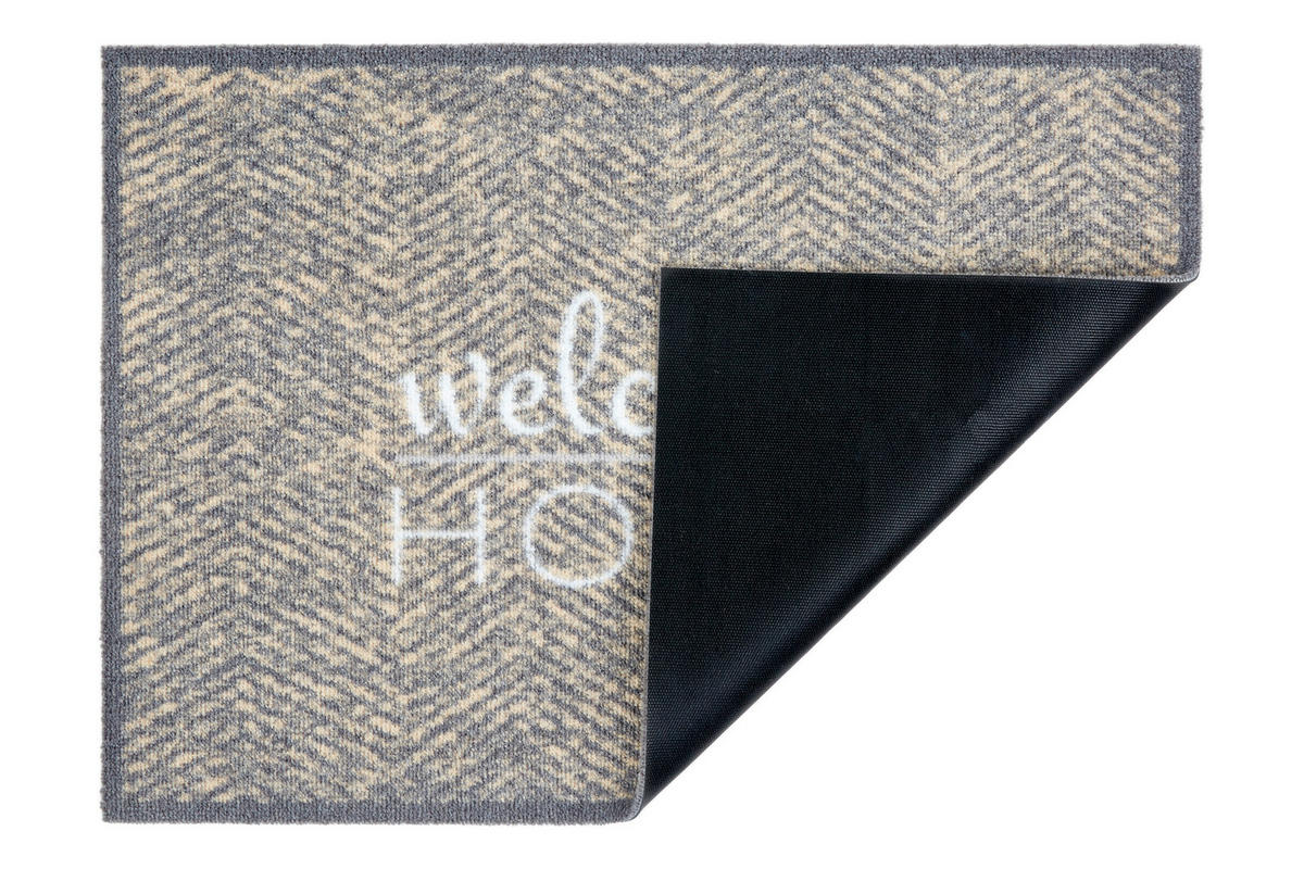 FUßMATTE  50/70 cm  Grau, Beige  - Beige/Grau, Design, Textil (50/70cm) - Esposa