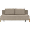 SCHLAFSOFA in Textil Braun  - Naturfarben/Braun, Design, Holz/Textil (211/88/102cm) - Niels Andersson