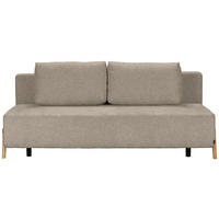 SCHLAFSOFA in Textil Braun  - Naturfarben/Braun, Design, Holz/Textil (211/88/102cm) - Niels Andersson