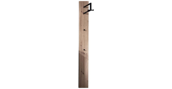 GARDEROBENPANEEL in 20/190/26 cm - Eiche Artisan, KONVENTIONELL, Holzwerkstoff (20/190/26cm) - Moderano