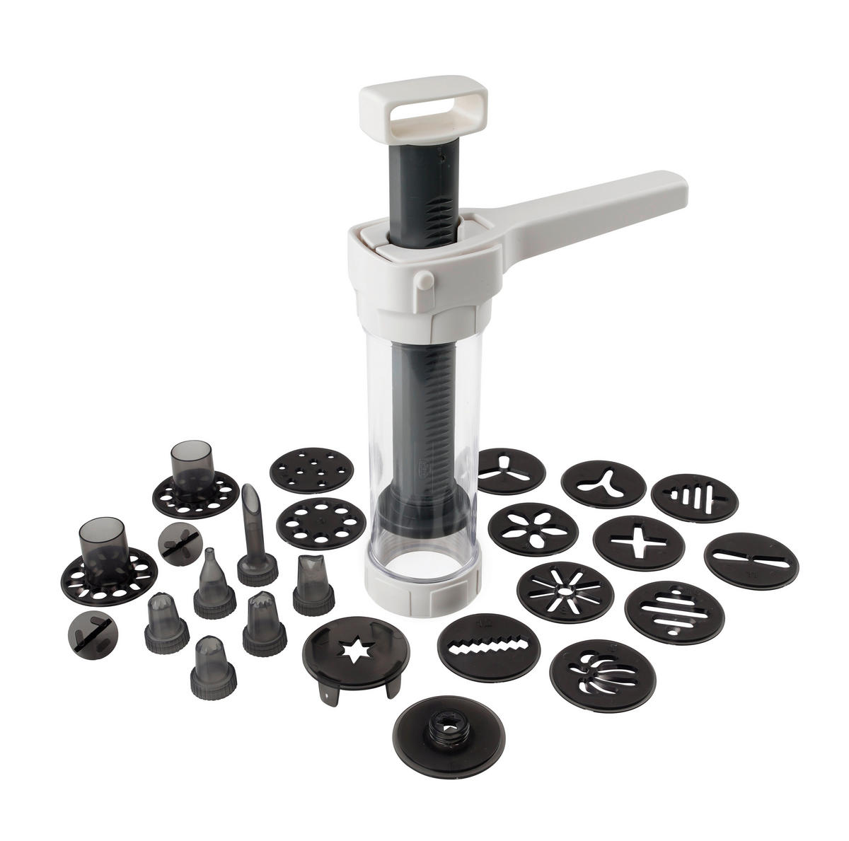 GEBÄCKPRESSE - Weiß/Grau, Basics, Kunststoff - Dr.Oetker