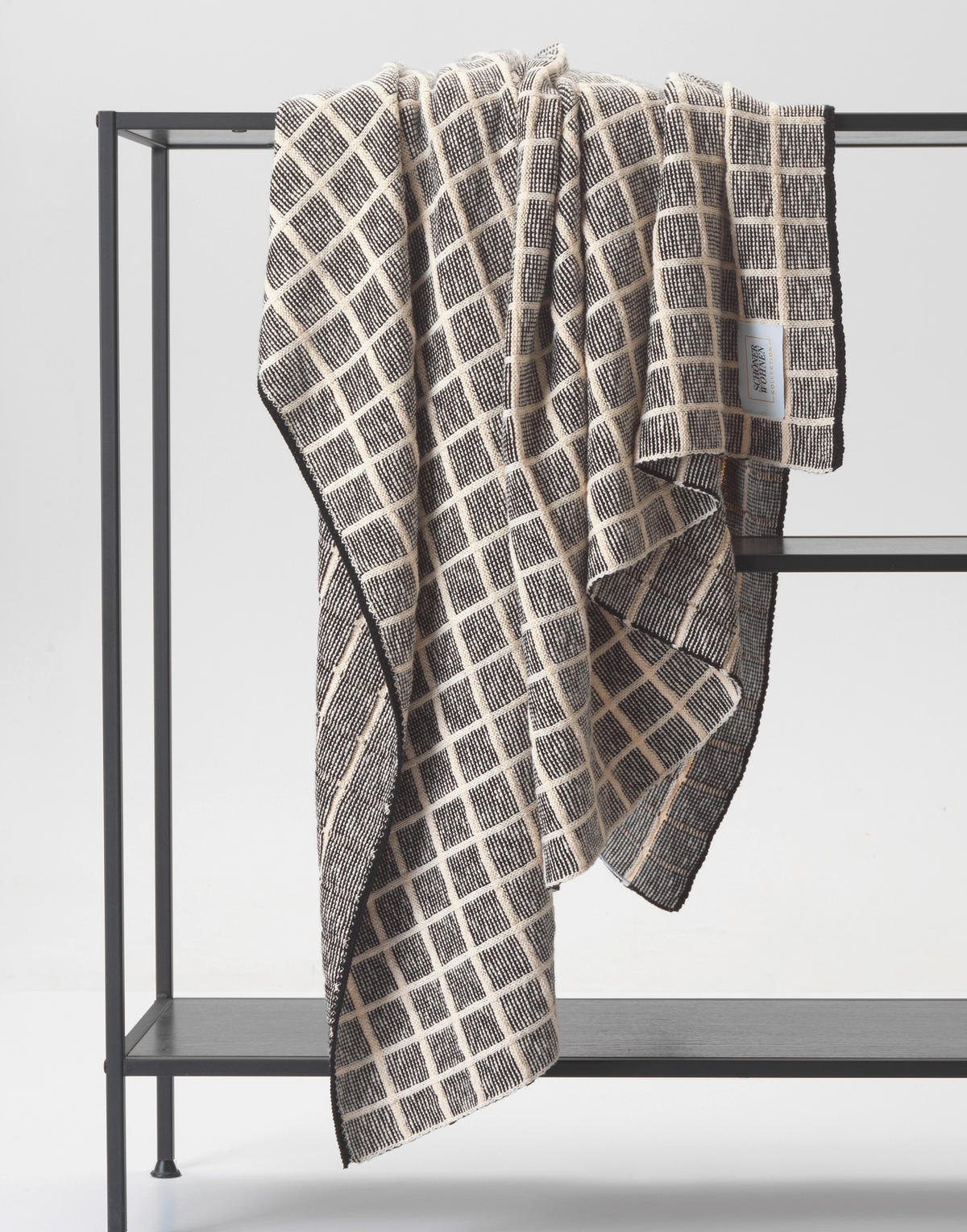 PLAID SW-DIARY  - Schwarz/Braun, Basics, Textil (130/170cm) - Schöner Wohnen