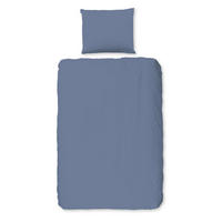 BETTWÄSCHE 2-teilig Good Morning Flanell, Biber 140/200 cm  - Pastellblau/Hellblau, Basics, Textil (140/200cm)