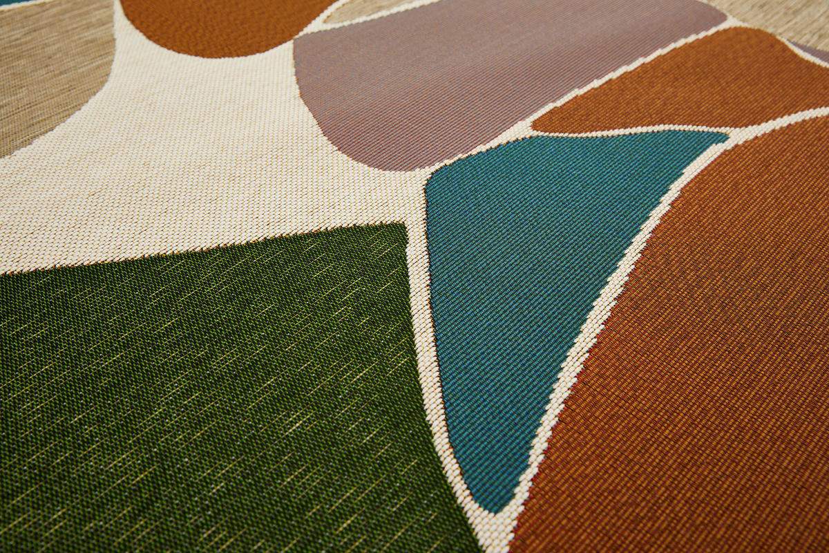 OUTDOORTEPPICH 123 cm Darad Multicolor  - Multicolor, Trend, Textil (123cm) - Ambia Garden