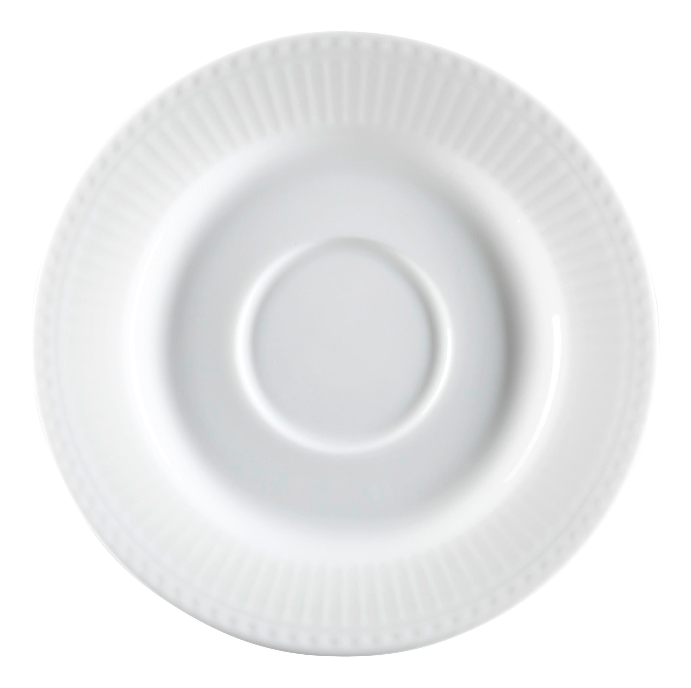 UNTERTASSE - Weiß, KONVENTIONELL, Keramik (16/16/2cm) - Ritzenhoff Breker