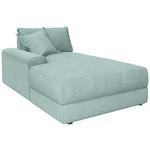 BIGSOFA Cord Salbeigrün  - Salbeigrün/Schwarz, MODERN, Kunststoff/Textil (117/93/190cm) - Carryhome